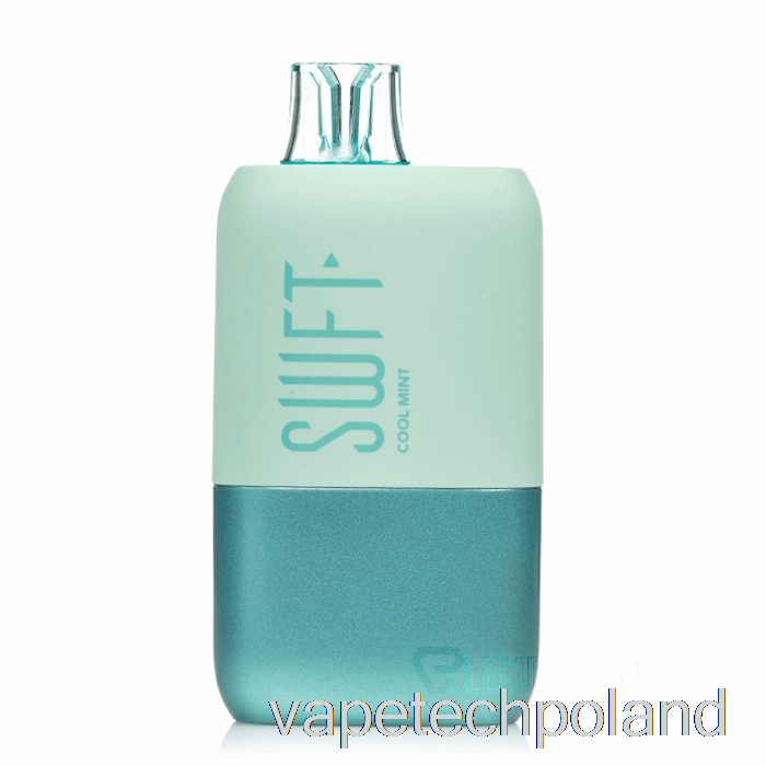 Vape Tech Polska Swft Icon 7500 Inteligentny Wyświetlacz Jednorazowy Fajny Miętowy